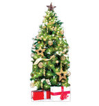 Festive Christmas Tree Cutout