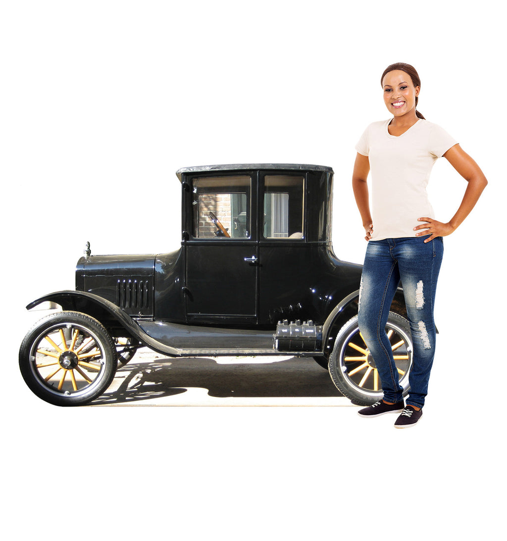 Classic Car Lifesize Cardboard cutout with Model