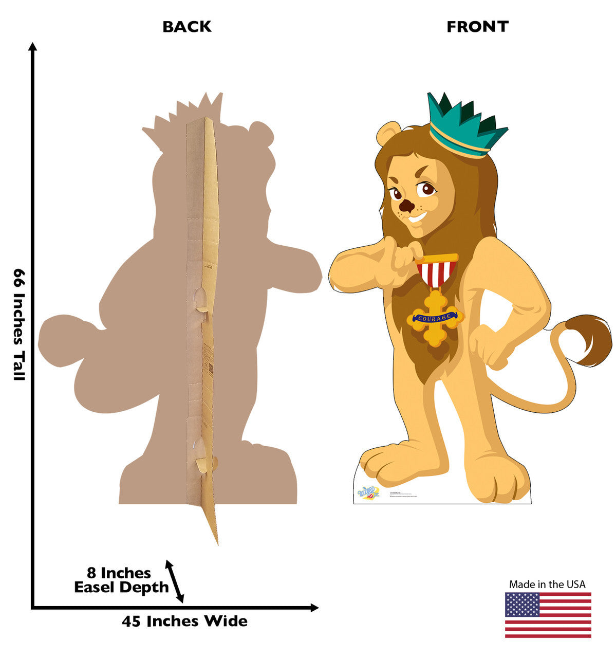 Charming Cowardly Lion Standup