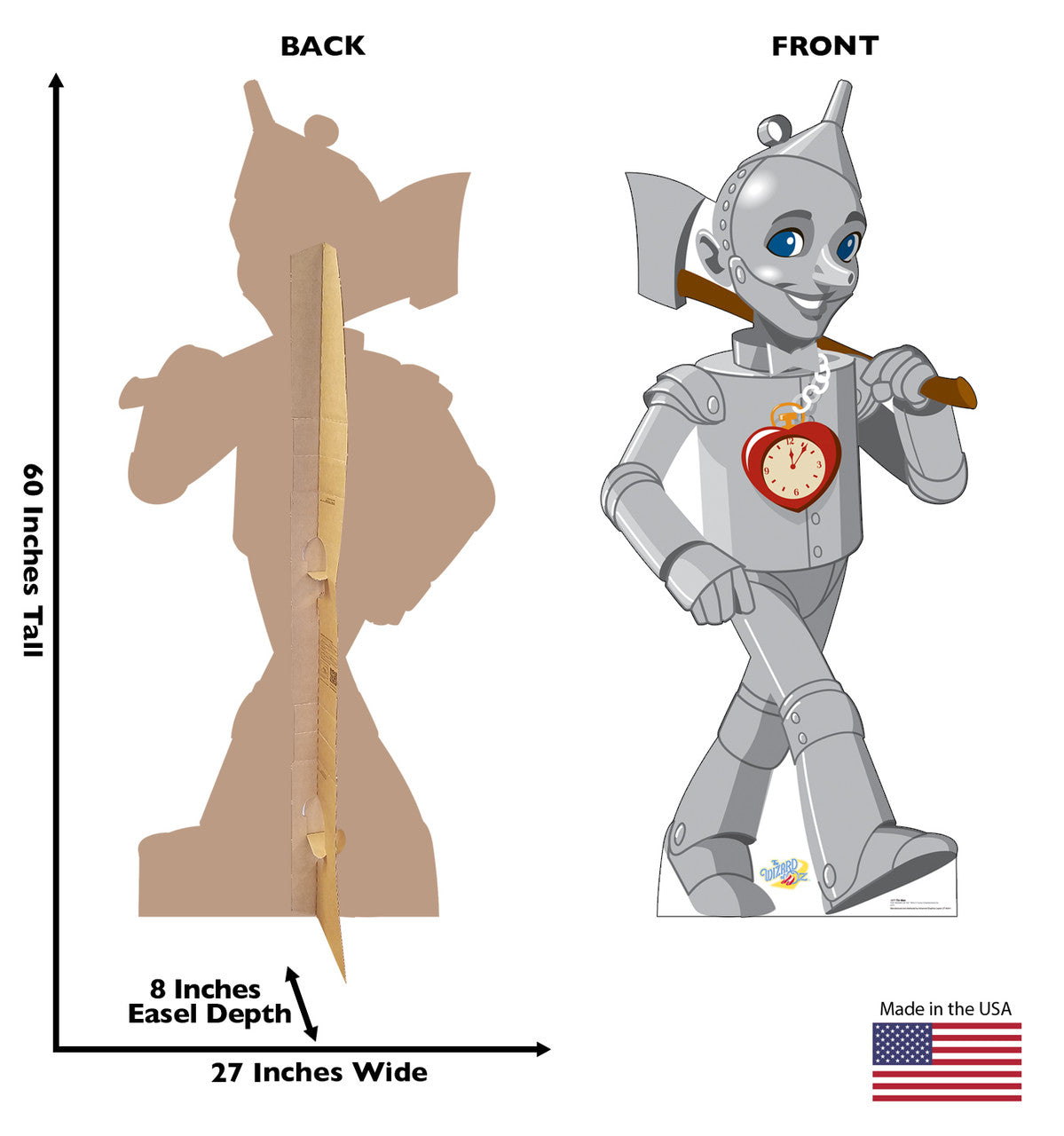 Tin Man - Kids

Lifesize Cardboard Cutout dimensions
