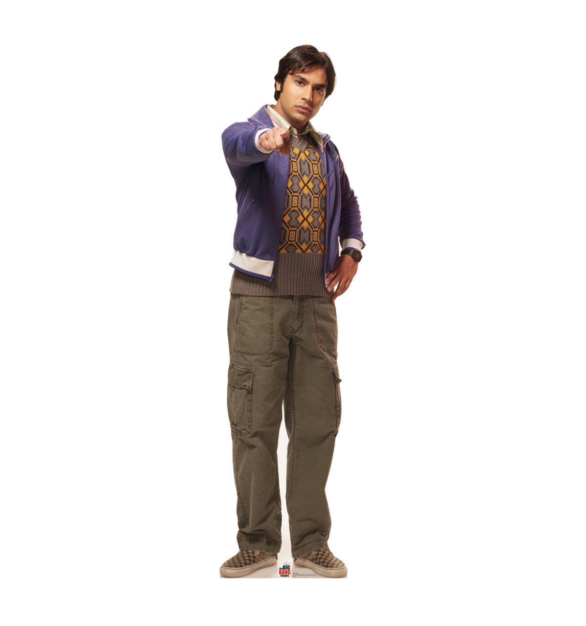 Rajesh's Standout Cutout from the Big Bang Theory