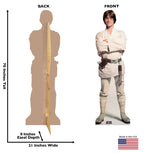 Luke Skywalker Lifesize Cardboard Cutout dimensions