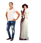 Princess Leia Organa Lifesize Cardboard Cutout with model