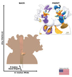 Donald Duck and Daisy Duck Dancing
Lifesize Cardboard Cutout Dimensions