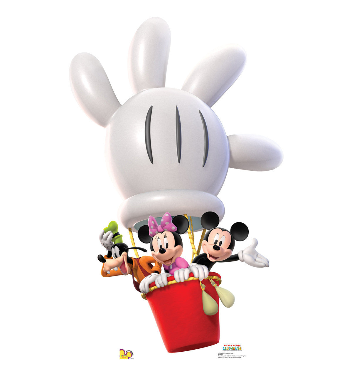Mickey Balloon Ride
Lifesize Cardboard Cutout