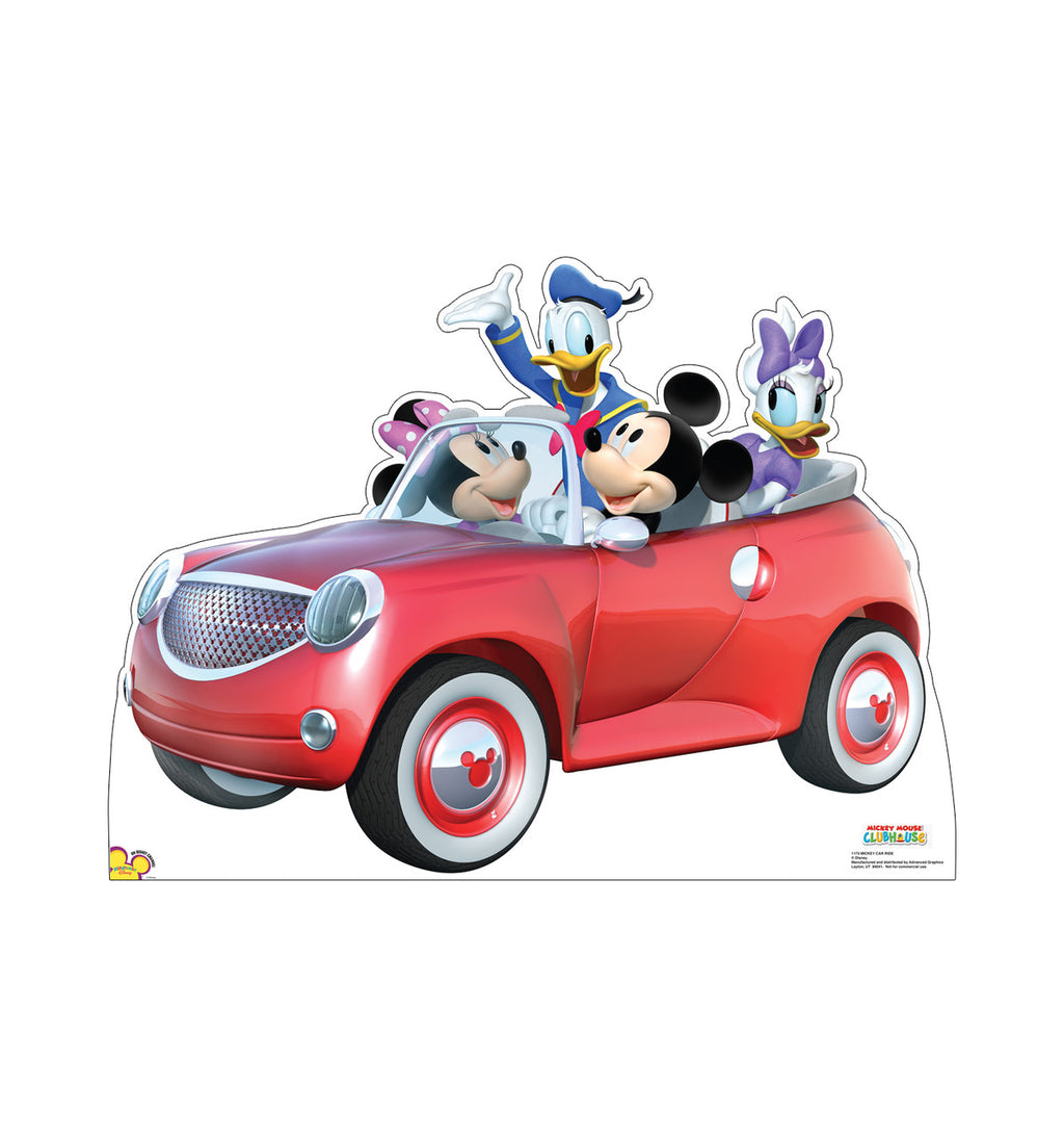 Mickey Mouse Cheerful Cutout