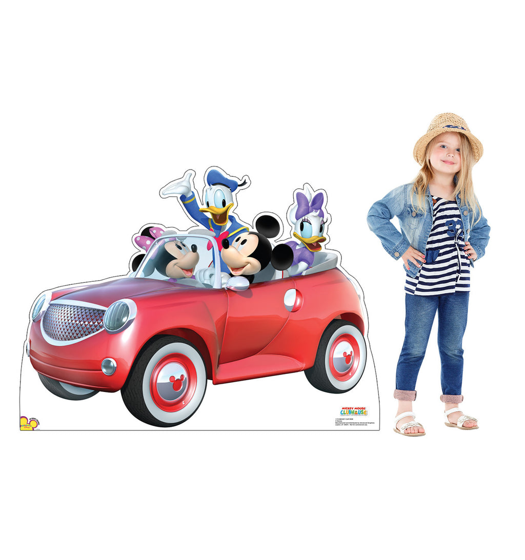 Mickey Mouse Cheerful Cutout