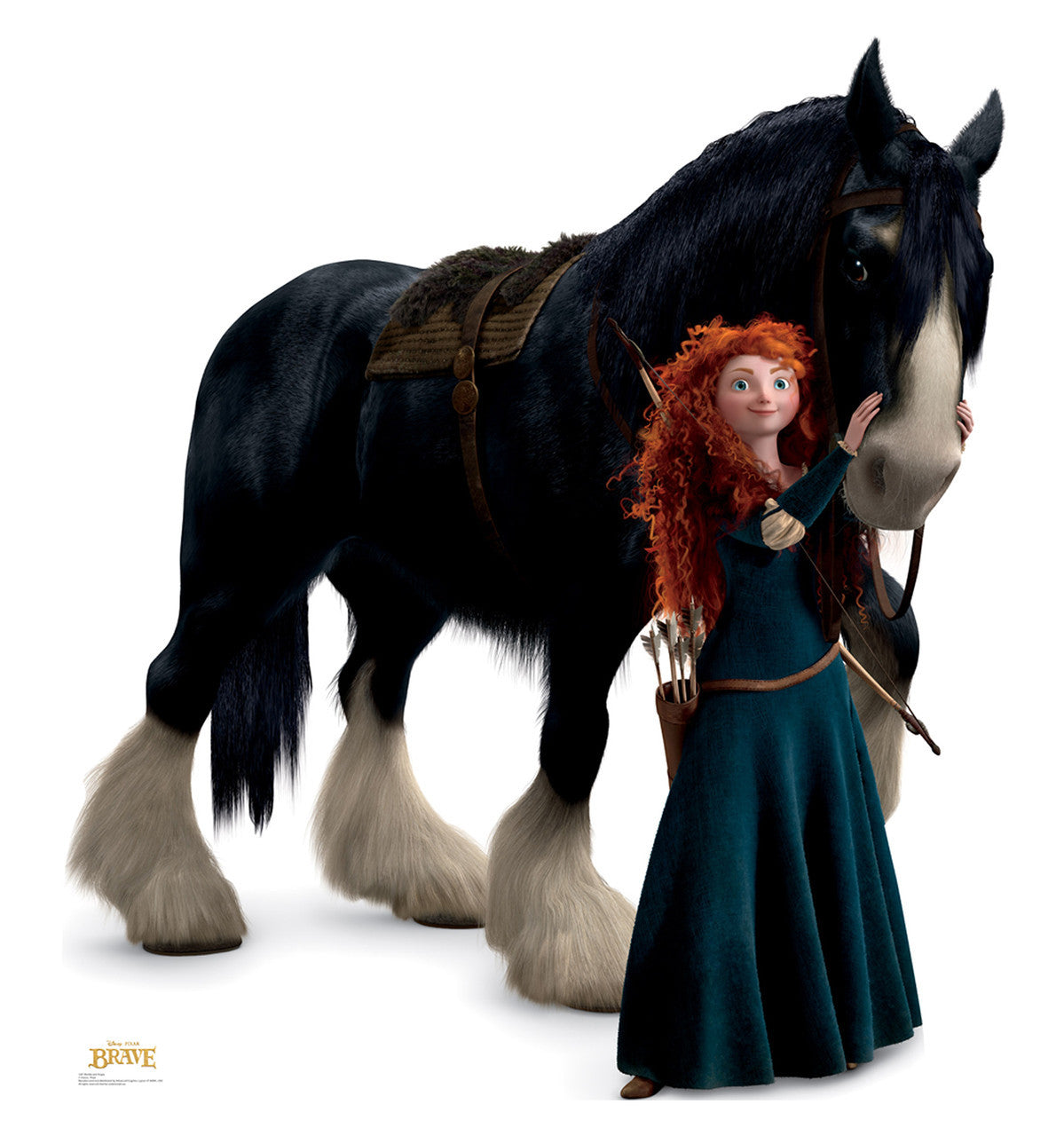 Merida and Angus Life-Size Cardboard Cutout