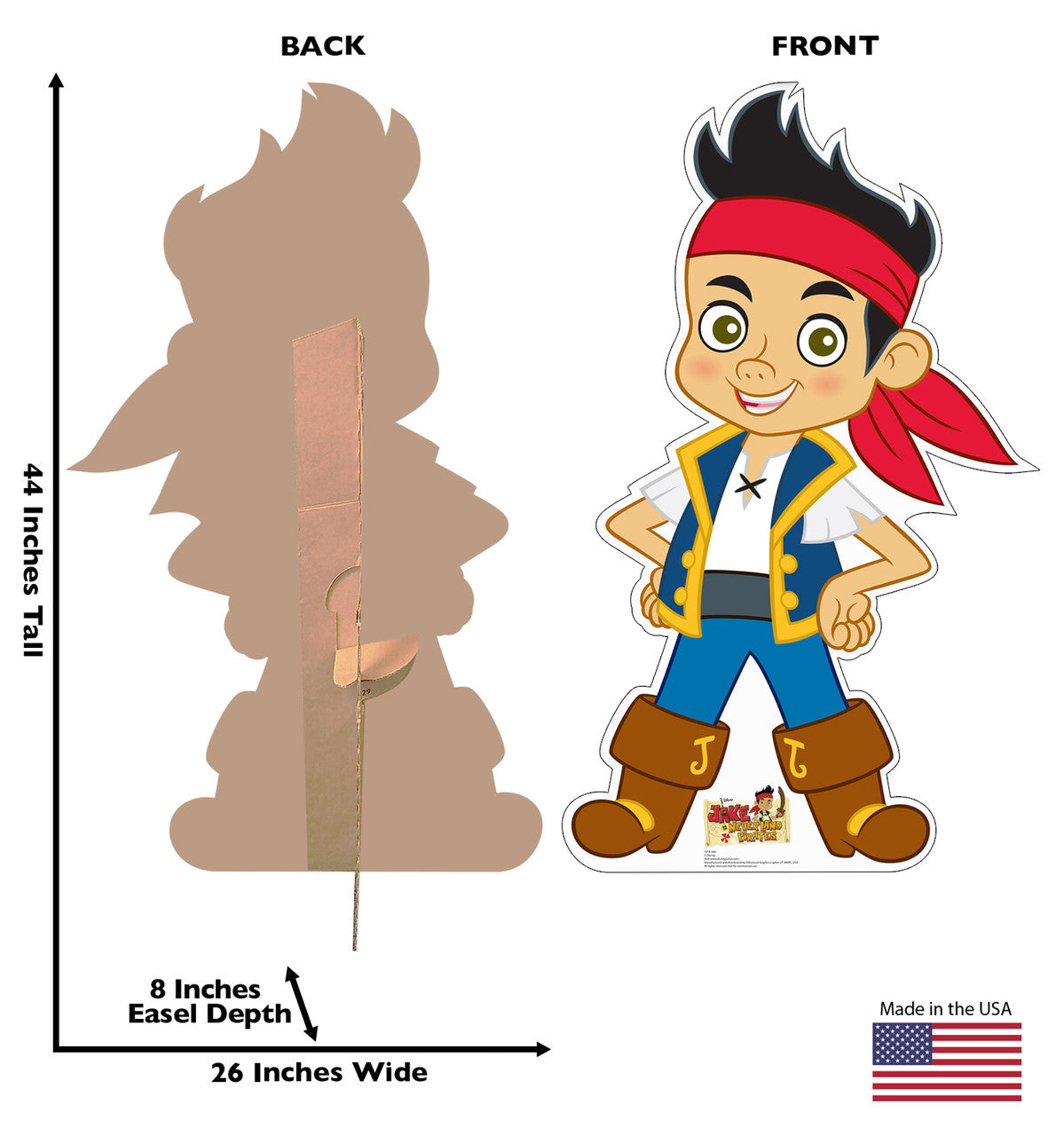 Jake from Jake and the Neverland Pirates Lifesize Cutout