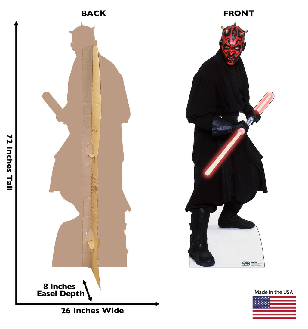 Darth Maul - Star Wars
Lifesize Cardboard Cutout