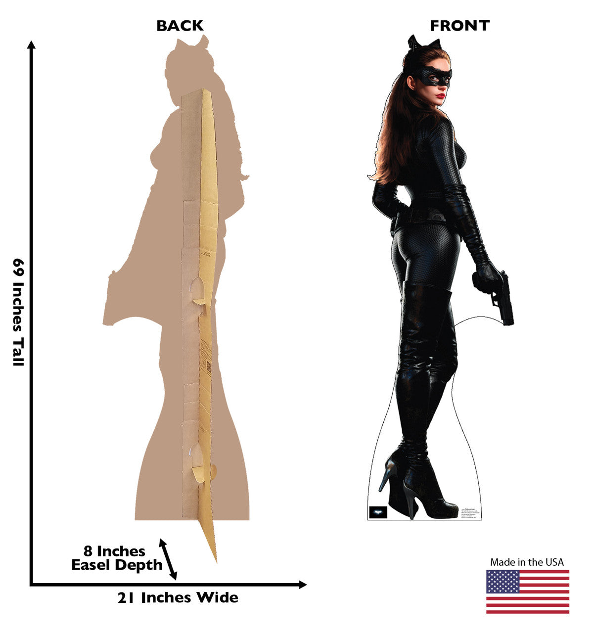Fierce Catwoman Standee