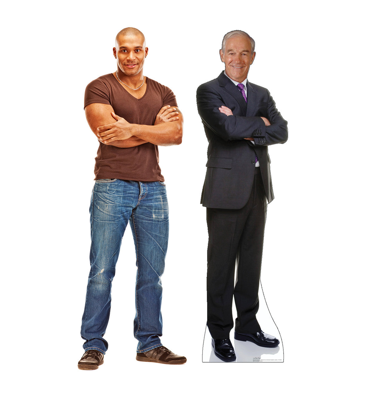 Ron Paul - Arms Crossed
Lifesize Cardboard Cutout With Model