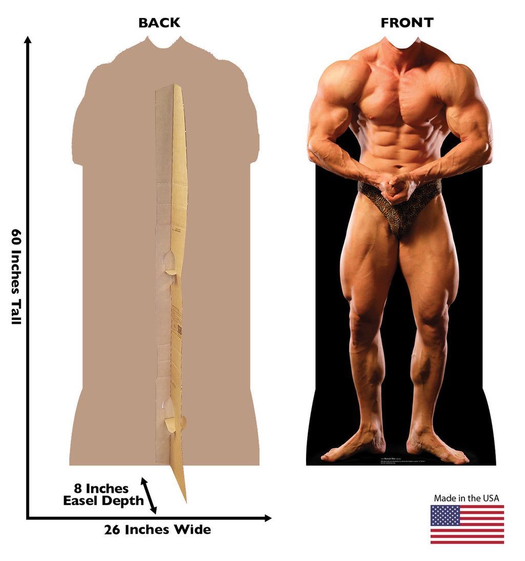 Muscle Man Standin - 2
Lifesize Cardboard Cutout