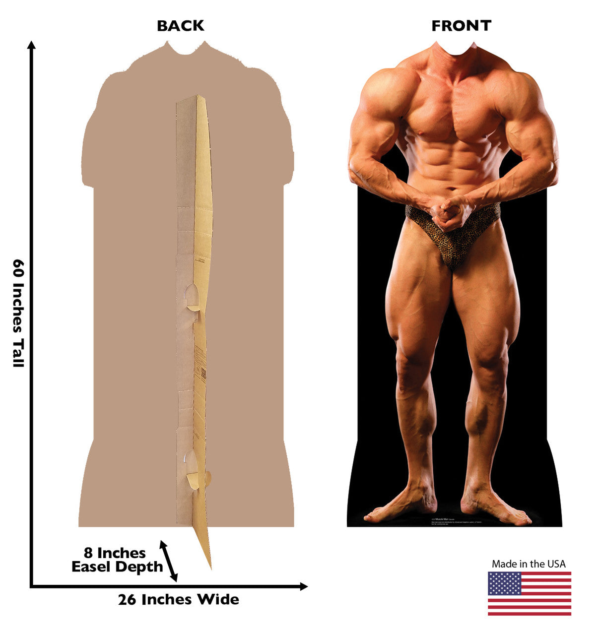Muscle Man Standin - 2
Lifesize Cardboard Cutout