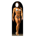 Muscle Woman Stand In
