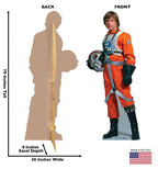 Luke Skywalker Cutout - Rebel Pilot
