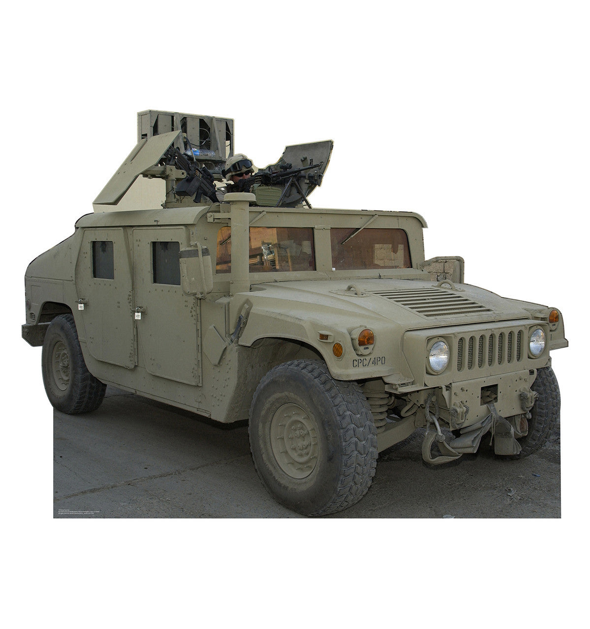 Army Hummer Lifesize Cutout