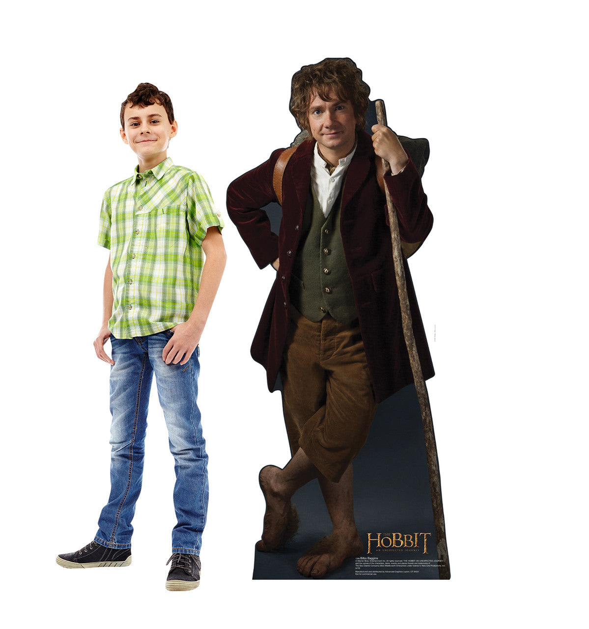 Bilbo Baggins - The Hobbit
Lifesize Cardboard Cutout with Model
