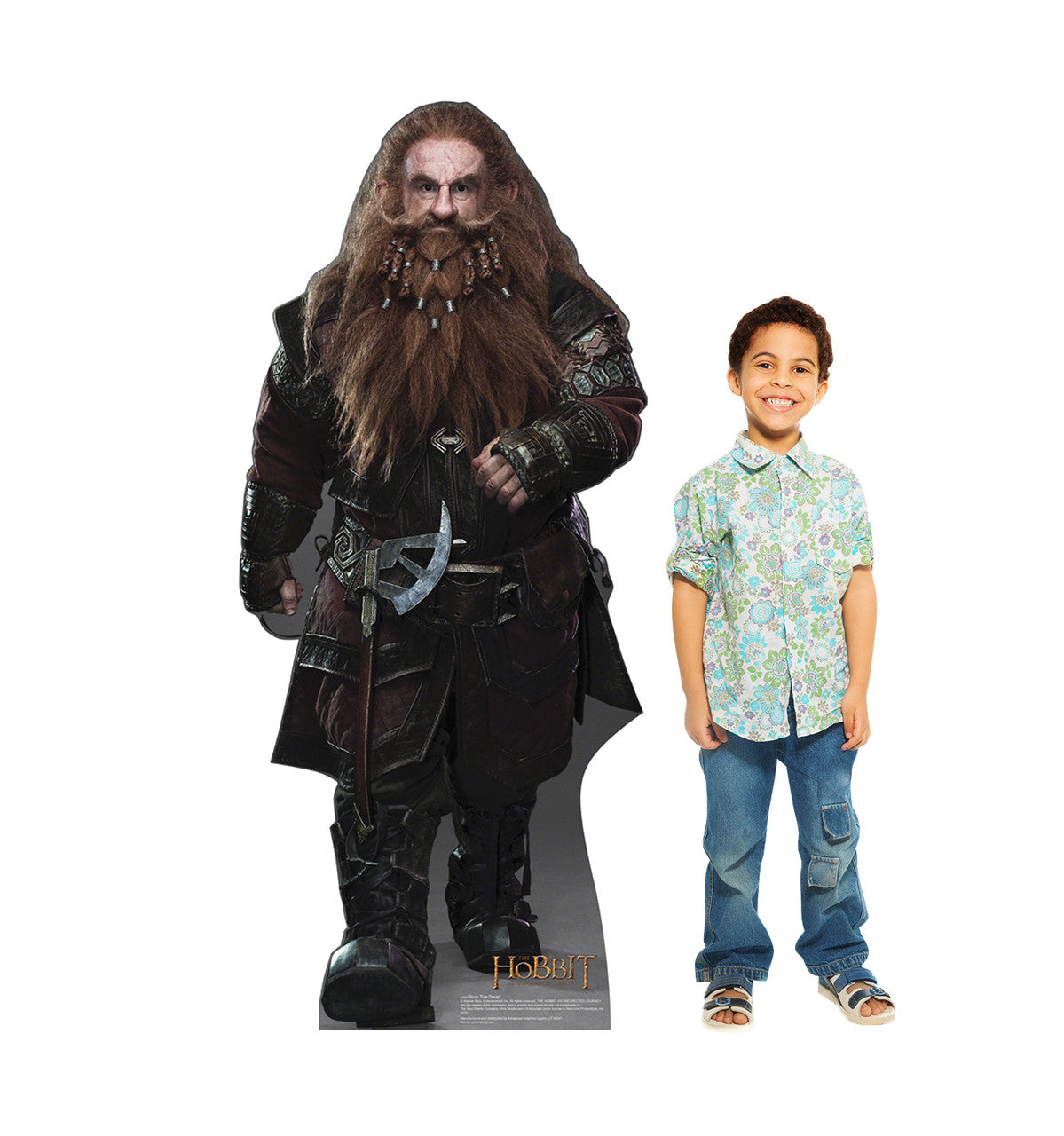 Gloin The Dwarf - The Hobbit
Lifesize Cardboard Cutout with Model