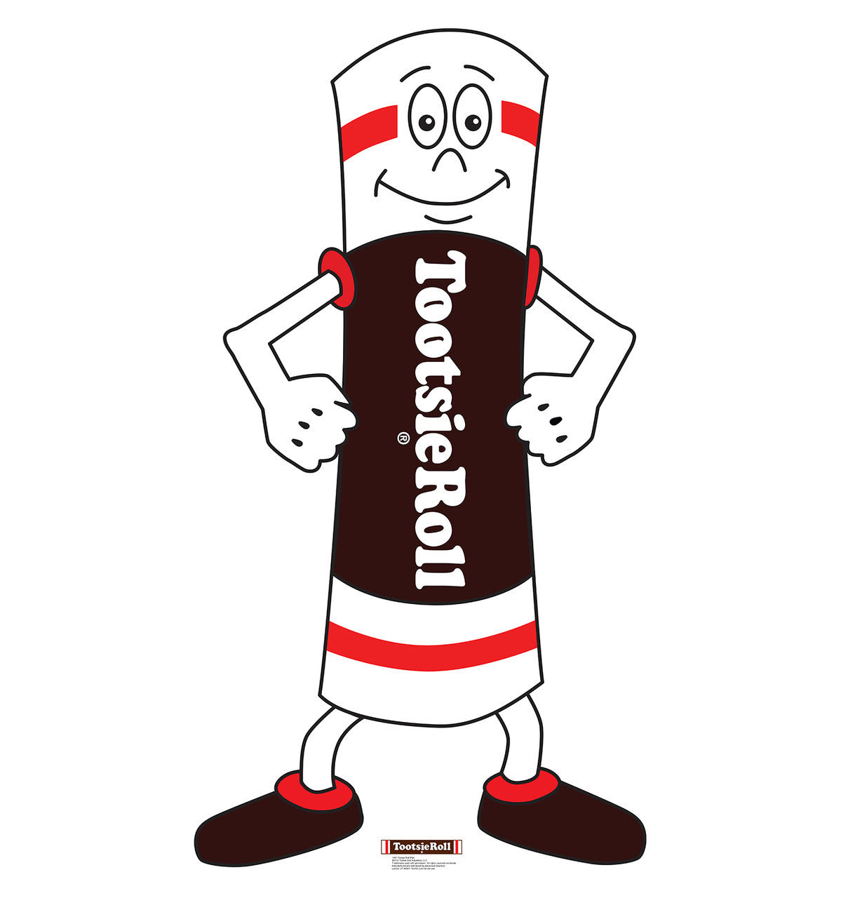 Tootsie Roll Delight Cutout