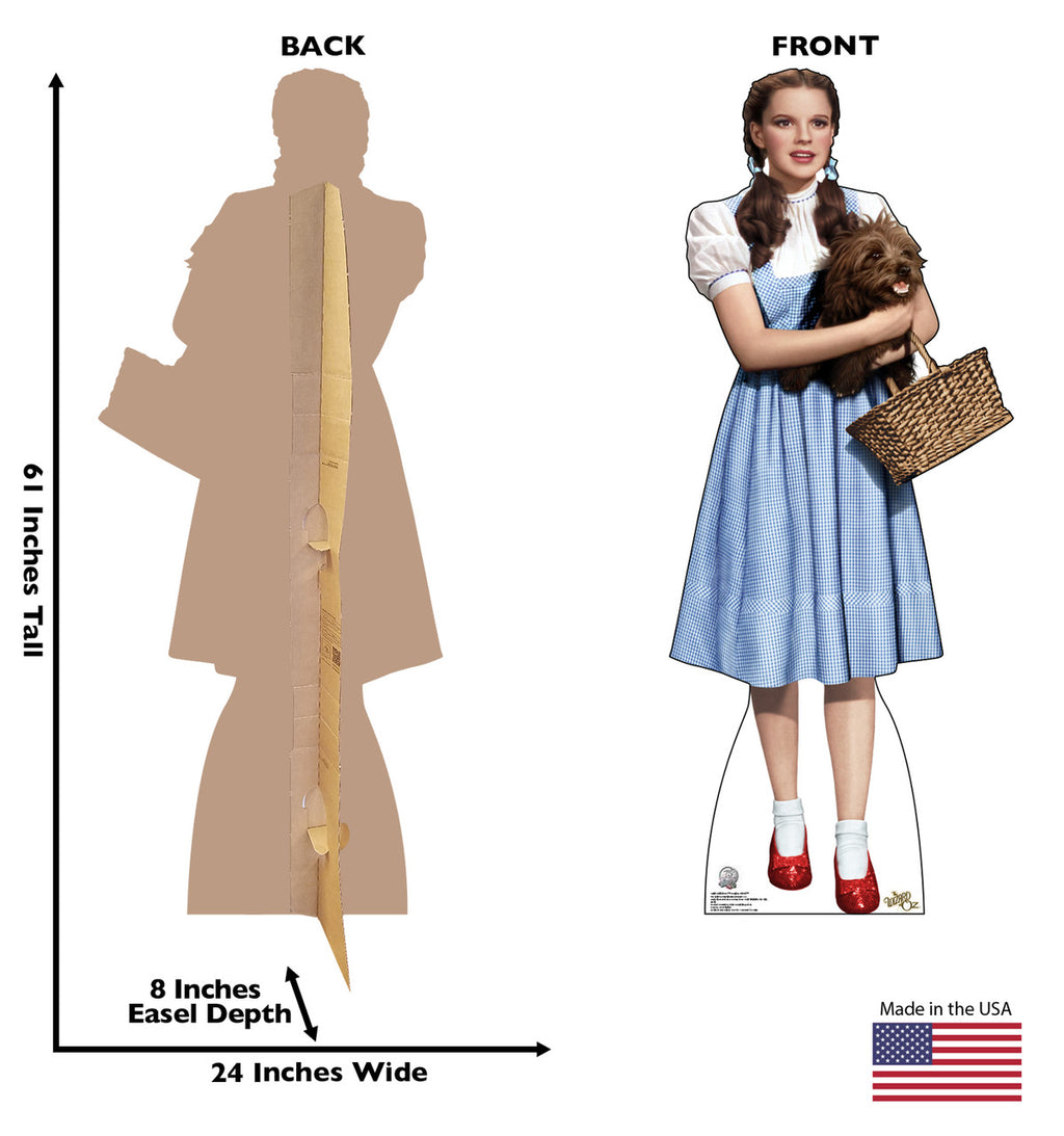 Dorothy Holding Toto - Wizard of Oz 
Lifesize Cardboard Cutout