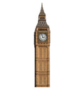 Big Ben Clock Elizabeth Tower Lifesize Cardboard Cutout