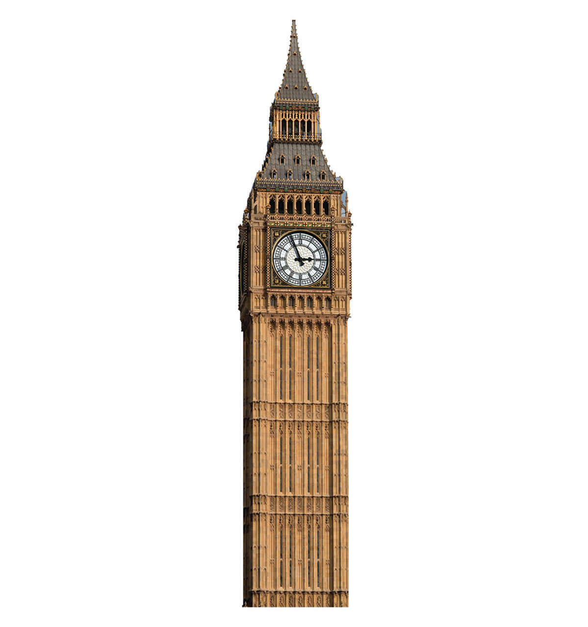 Big Ben Clock Elizabeth Tower Lifesize Cardboard Cutout