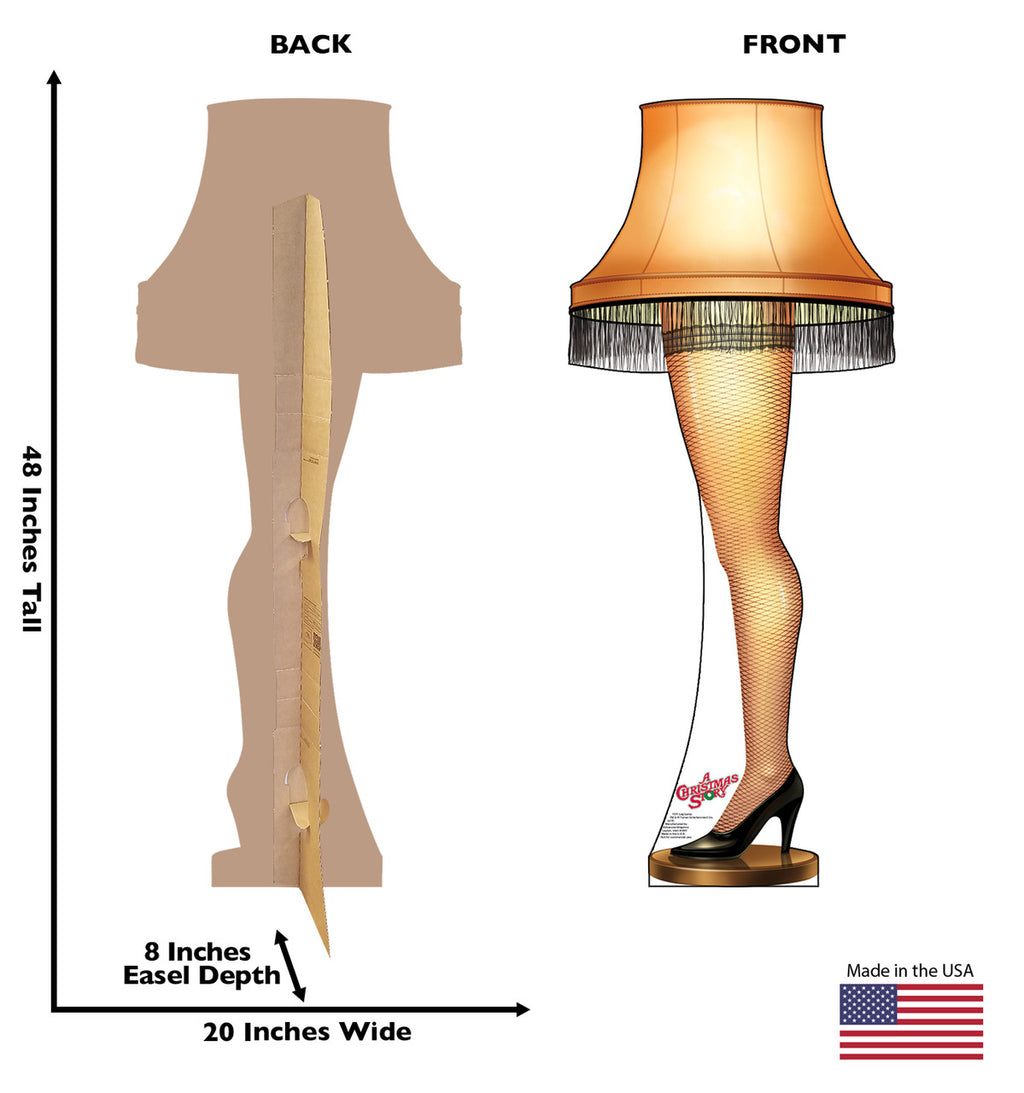 Iconic Leg Lamp from A Christmas Story