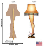 Iconic Leg Lamp from A Christmas Story