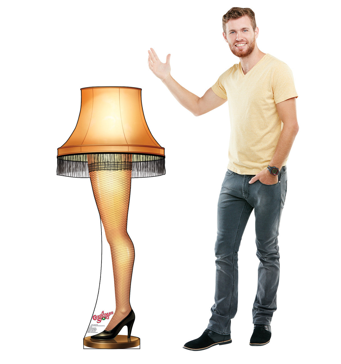 Iconic Leg Lamp from A Christmas Story