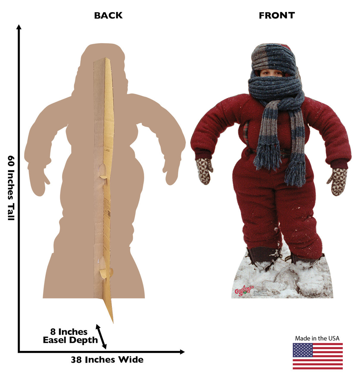 Randy's Life-Sized Cutout - Perfect for Holiday Fun!