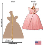 Glinda the Good Witch - Wizard of Oz 
Lifesize Cardboard Cutout dimensions
