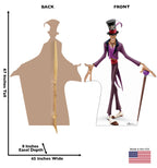 Dr. Facilier - Disney Villains - Princess and the Frog
Lifesize Cardboard Cutout dimensions