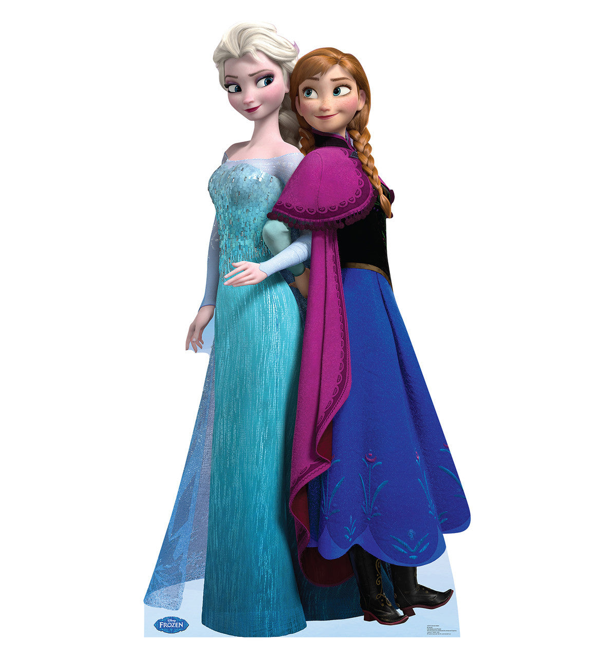 Disney's Frozen Lifesize Cutout: Elsa & Anna
