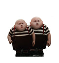 Tweedle dee and Tweedle Dum Lifesize cardboard cutout Live Action Alice in Wonderland