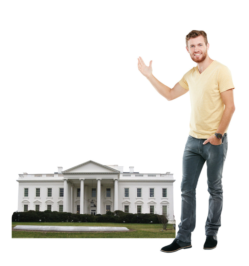White House
Lifesize Cardboard Cutout  with Model