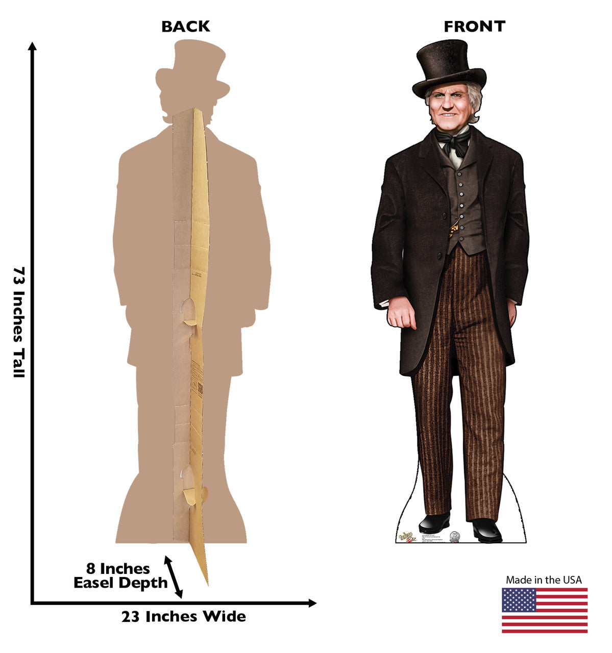 Professor Marvel Lifesize Cutout - Wizard of Oz Magic