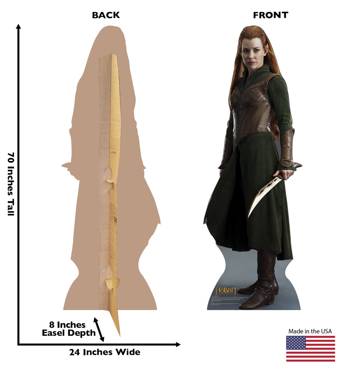 Tauriel - The Hobbit - Desolation of Smaug
Lifesize Cardboard Cutout