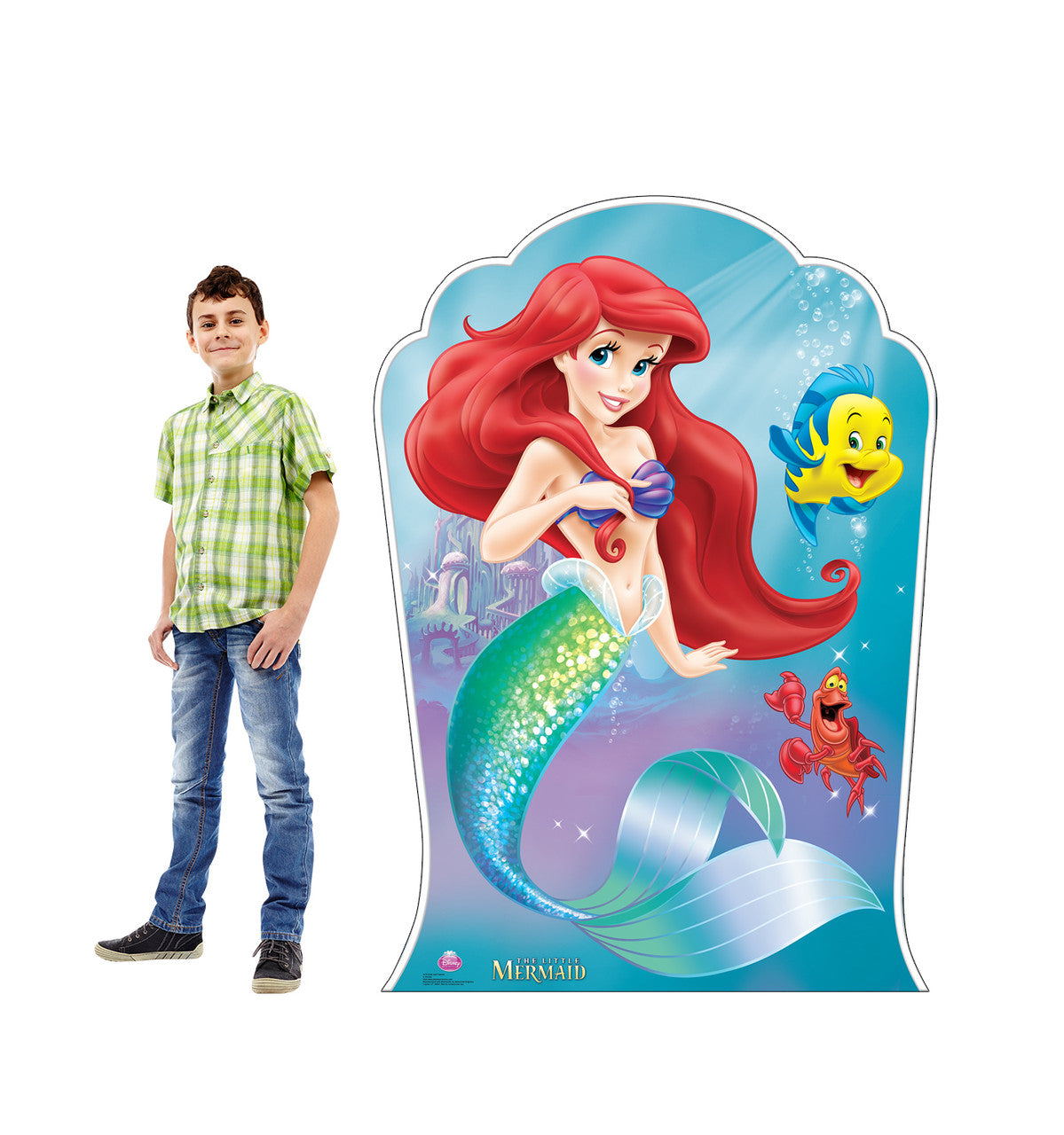 Little Mermaid -  Ariel, Sebastian, and Flounder
Lifesize Cardboard Cutout