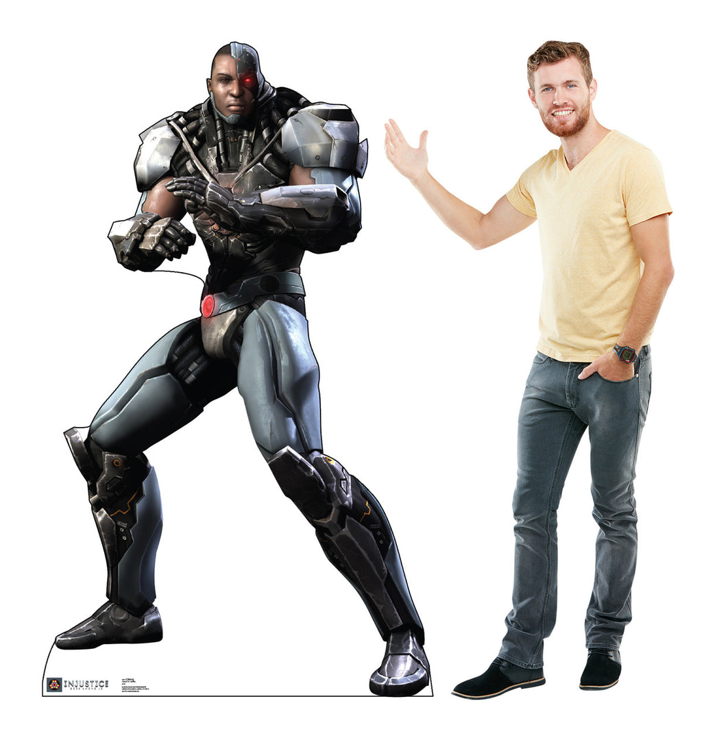 Cyborg - Injustice Gods Among Us
Lifesize Cardboard Cutout with model