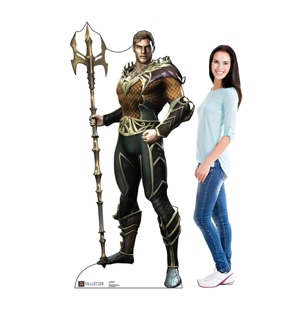 Aquaman - Injustice Gods Among Us
Lifesize Cardboard Cutout with model