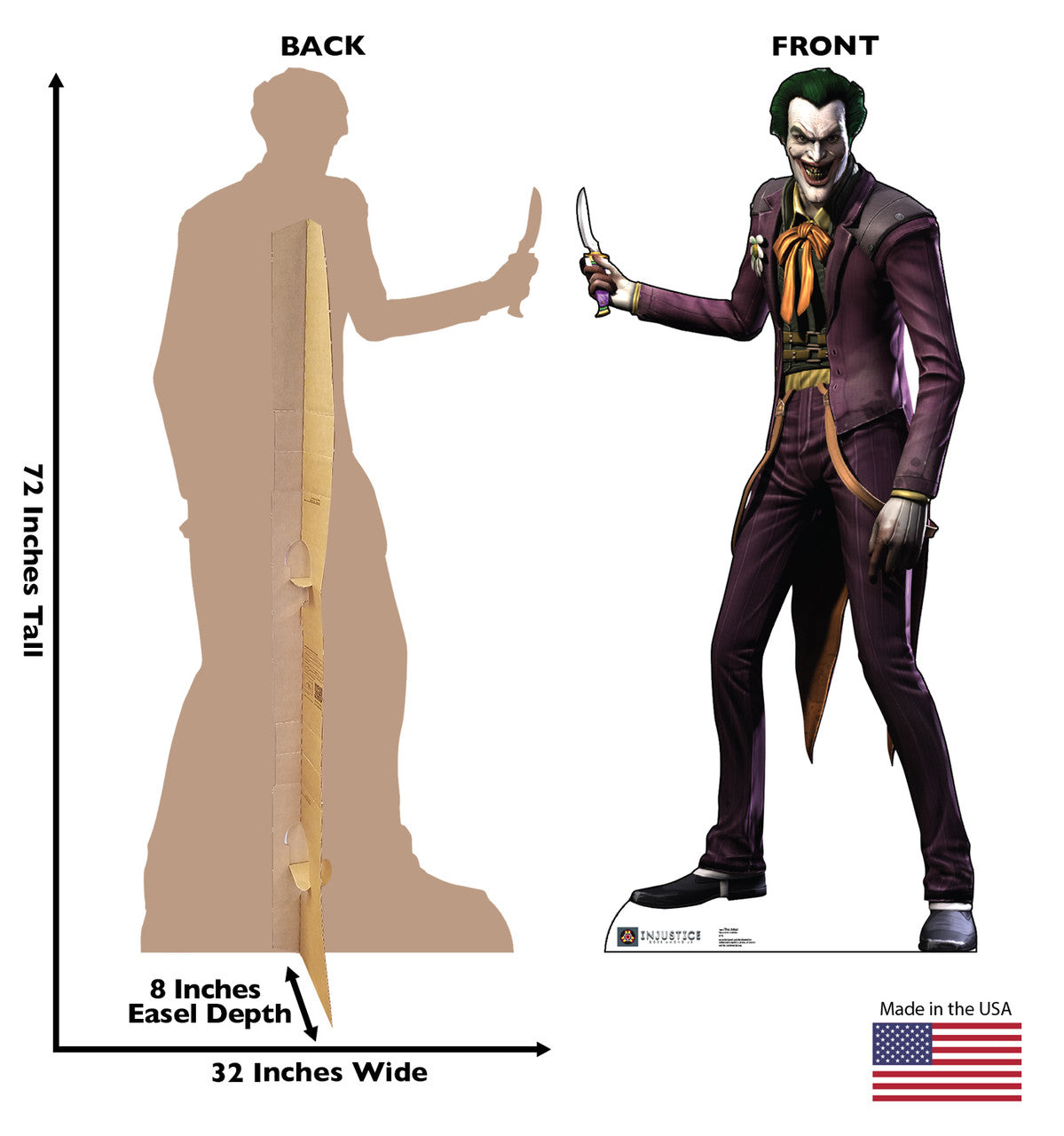 Joker's Epic Lifesize Cardboard Cutout