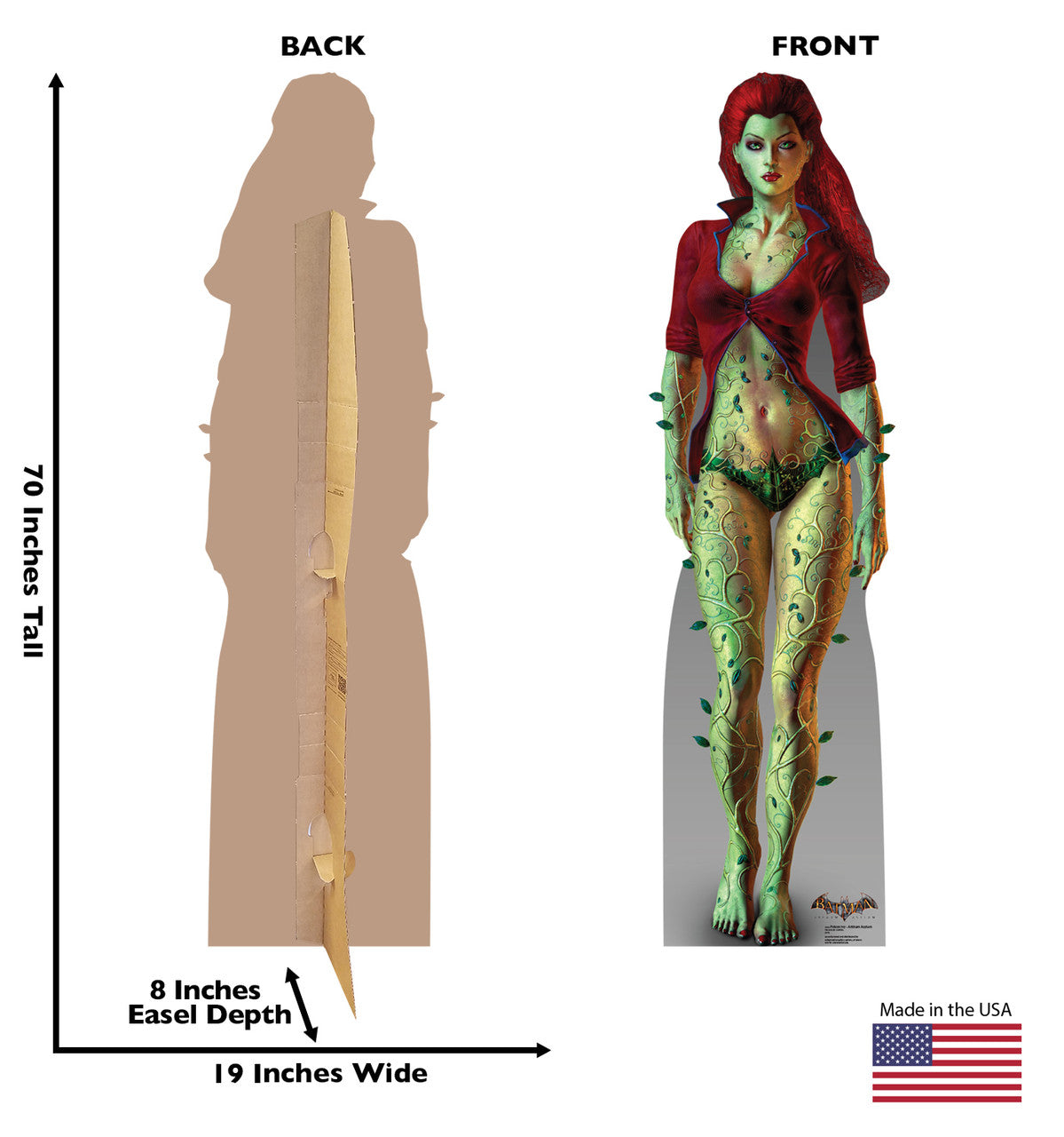 Poison Ivy - Arkham Asylum
Lifesize Cardboard Cutout