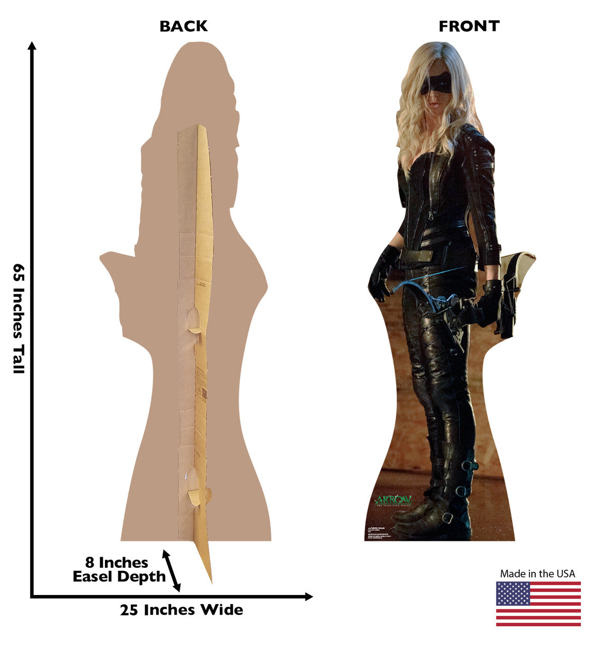 Sara Lance Black Canary (Arrow)
Lifesize Cardboard Cutout