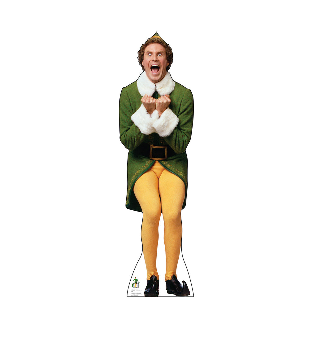 Buddy Elf Excited - Elf Movie - Will Ferrell
Lifesize Cardboard Cutout
