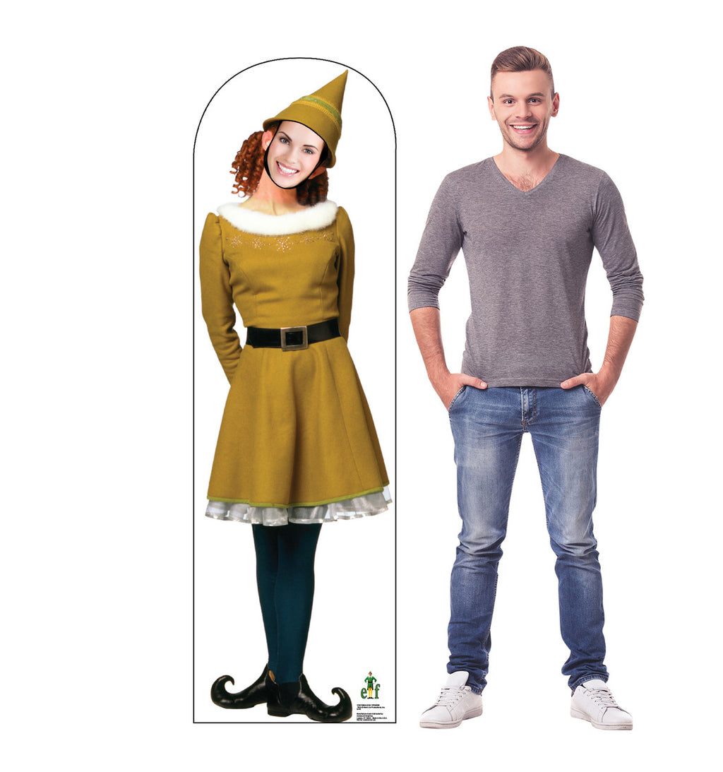 Female Elf Stand-in - Elf Movie
Lifesize Cardboard Cutout with Model