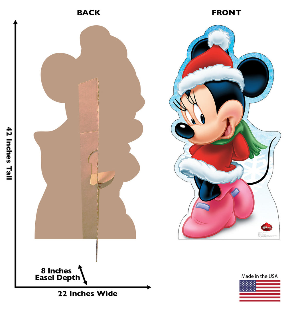 Limited Edition Minnie Mouse Holiday Cutout