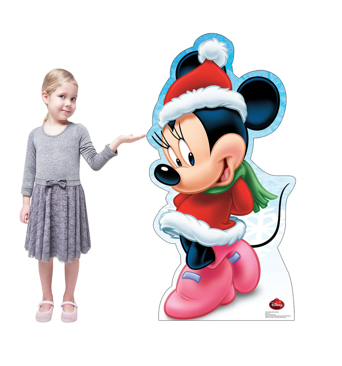 Limited Edition Minnie Mouse Holiday Cutout