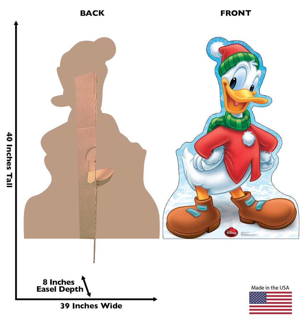 Donald Duck's Holiday Adventure Cutout