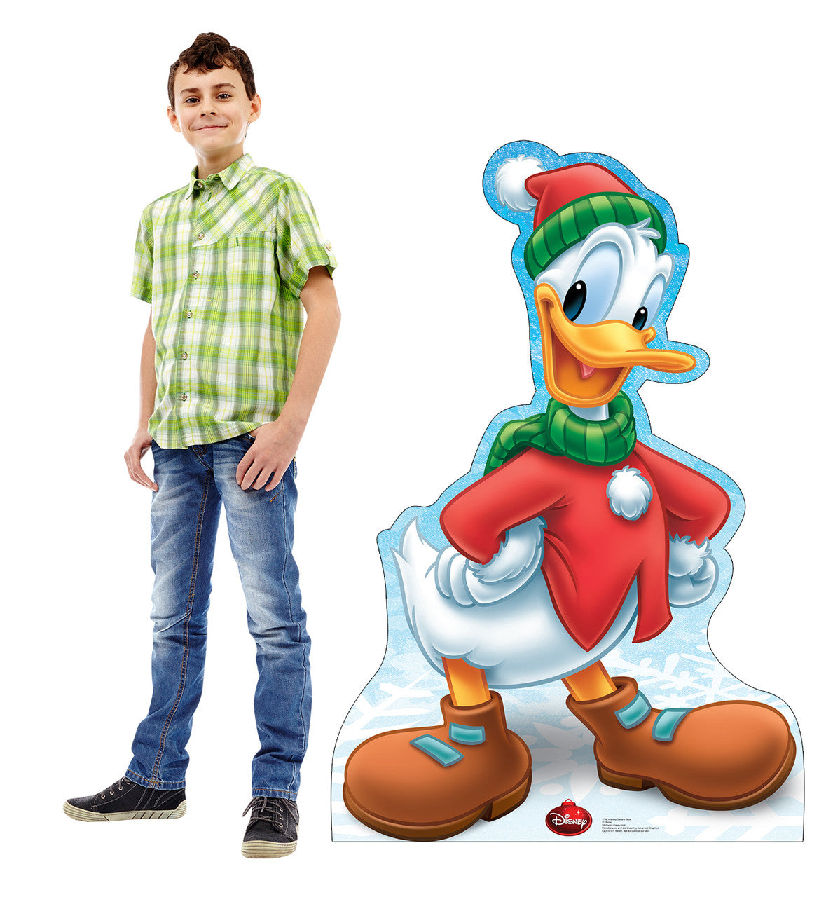 Donald Duck's Holiday Adventure Cutout